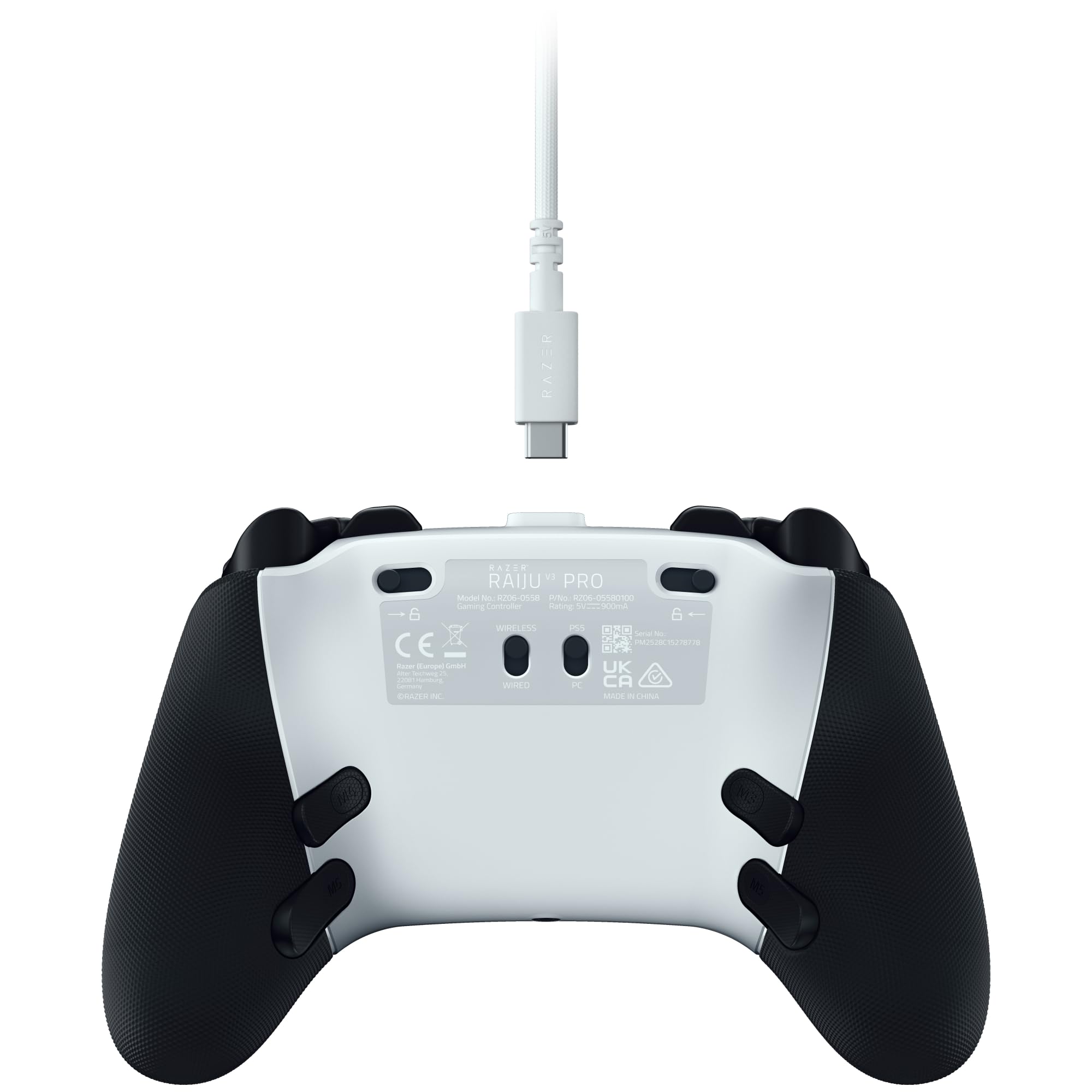 Razer Raiju V3 Pro for PS5 & PC - White : Amazon.co.za: Video Games