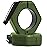POWER GUIDANCE Barbell Collars Barbell Clips, ONLY for 2 inch Olympic Barbell Clamps, Weight Clamps Quick Release Barbell Collar for Olympic Lifts and Strength Training (Dark Green)