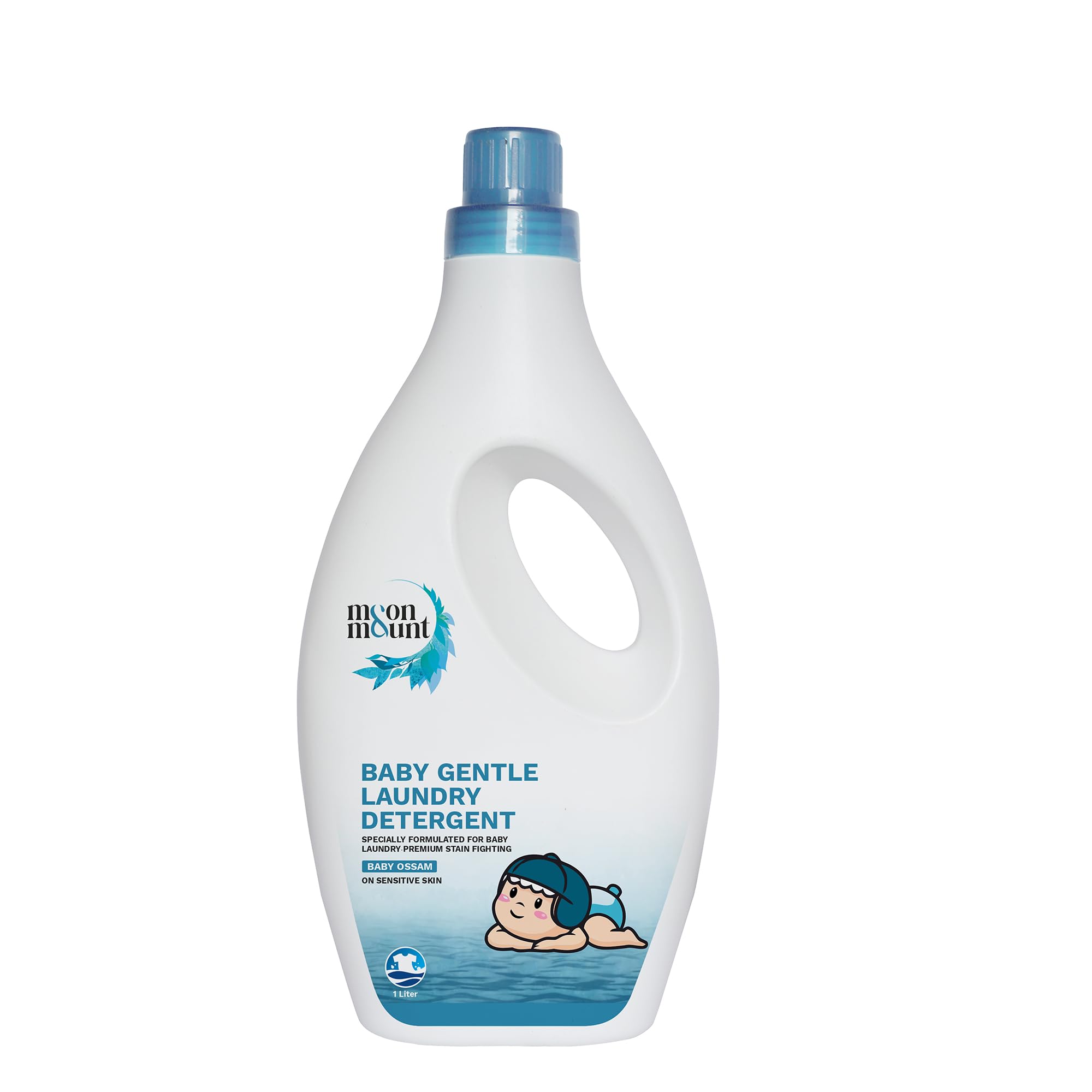 Moon & Mount Baby laundry liquid detergent 1 liter, washing liquid for Baby Clothes | Allergen Free | Leaf Love (Ossam)-image-13