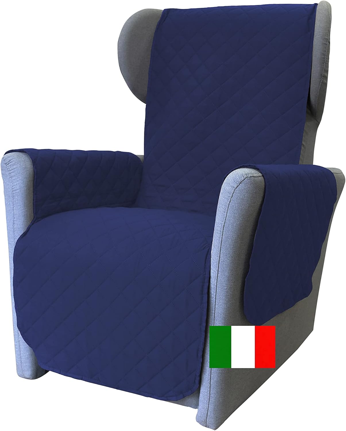 Copridivano Impermeabile Moonange 1 Posto - Reversibile Bordeaux/Grigio, Antimacchia E Antigraffio - Foto 8