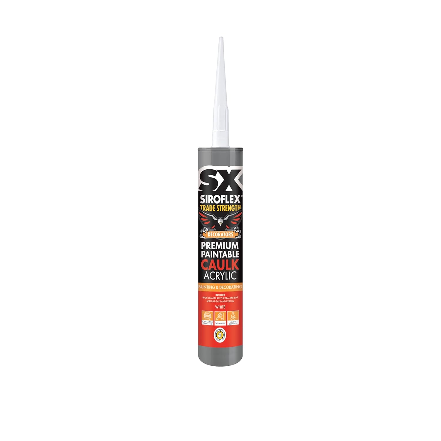 Siroflex SX Premium Caulk A Premium Grade, Flexible Sealant Caulk, Can be Over Painted with
