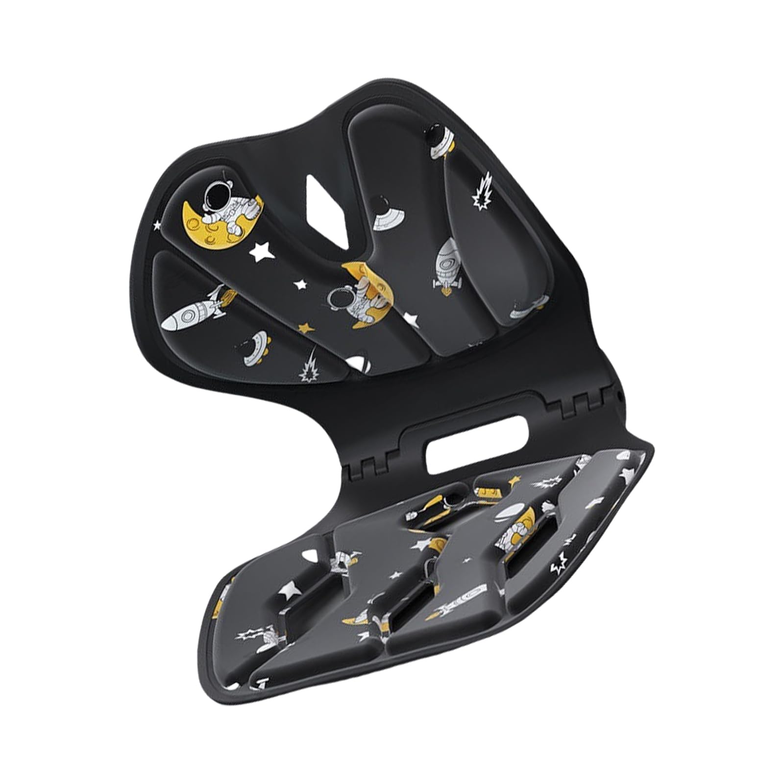 Fluxioxtna Cojín Soporte Respaldo Ajustable Diseño Ergonómico para Sillas Oficina Asientos para Automóvil Memoria Transpirable Corrector