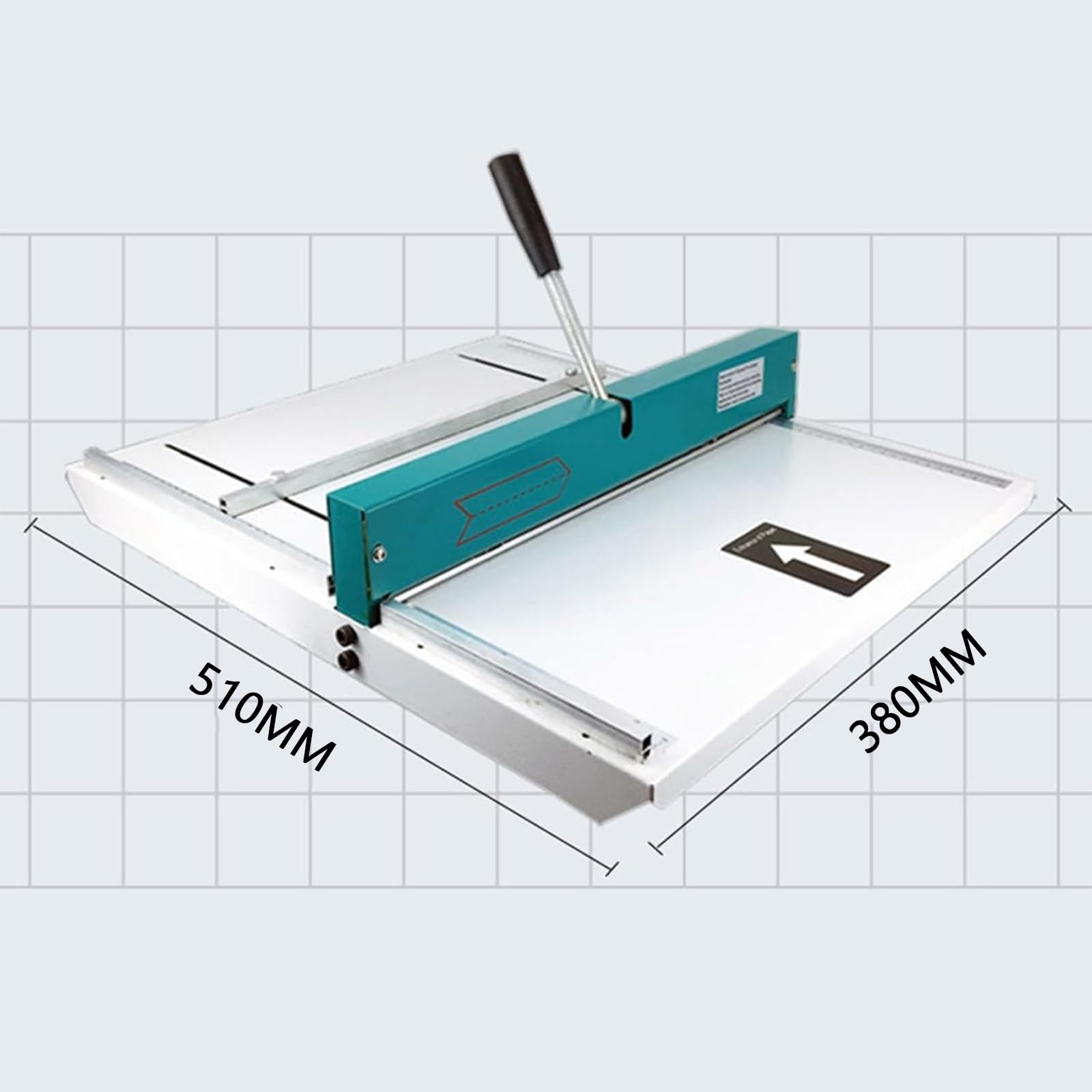 TsoLay Raineuse Manuelle A4/A3, 320 Mm/480 Mm, Rainureuse Perforante, Épaisseur De 450 G/Profondeur De 0,8 Mm, pour Documents, Cartes, Invitations Et Photos