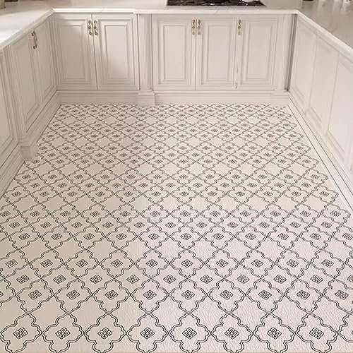 Tapis de cuisine antidérapant et imperméable grand format 160x200 cm