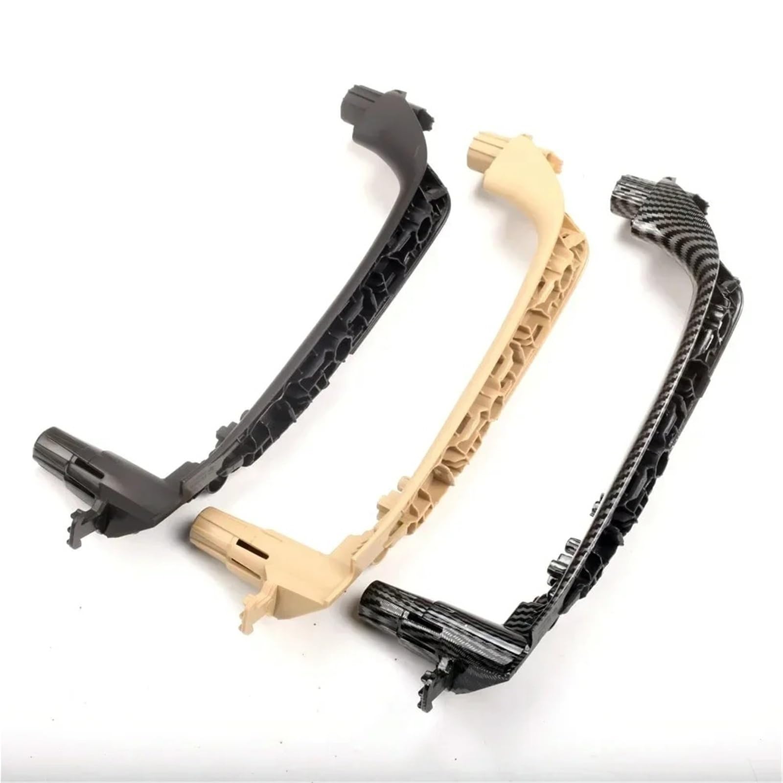 Per BMW Per Serie 5 M5 G30 G31 F90 2017-2022 Interni Auto Passeggero Maniglia Per Porta Accessori Copertura Per Auto Maniglia Interna(Black Front 2pcs)