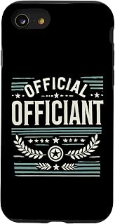 Wedding Day Clerical Officiant Ordained Minister Clergy Case for iPhone SE (2020) / 7 / 8