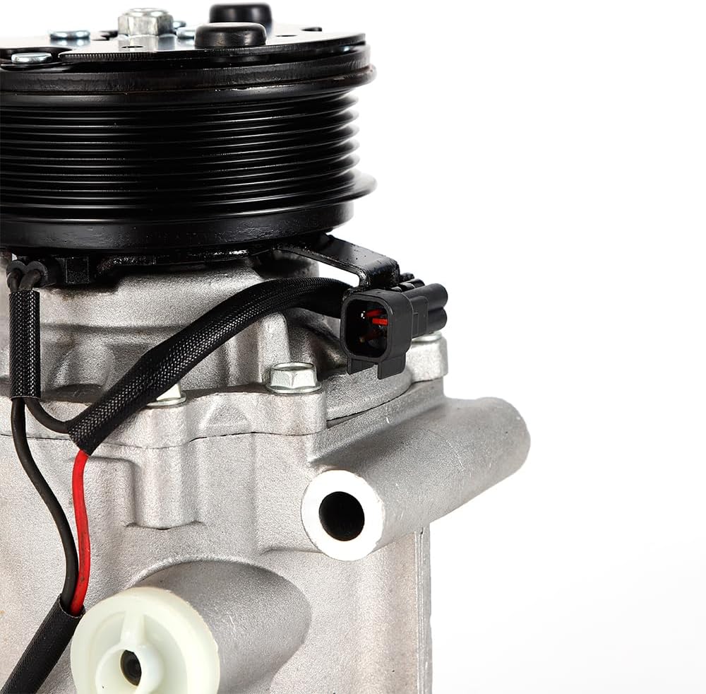 A/C Air Conditioner Compressor w/Clutch, Fit for Chevrolet Equinox 2005 V6 3.4L CO 21193AC 15-21193 CO 21193RE 97561 11197561 DW97561 638747 255676 2022209AM 2022209R 10360710 03-6071