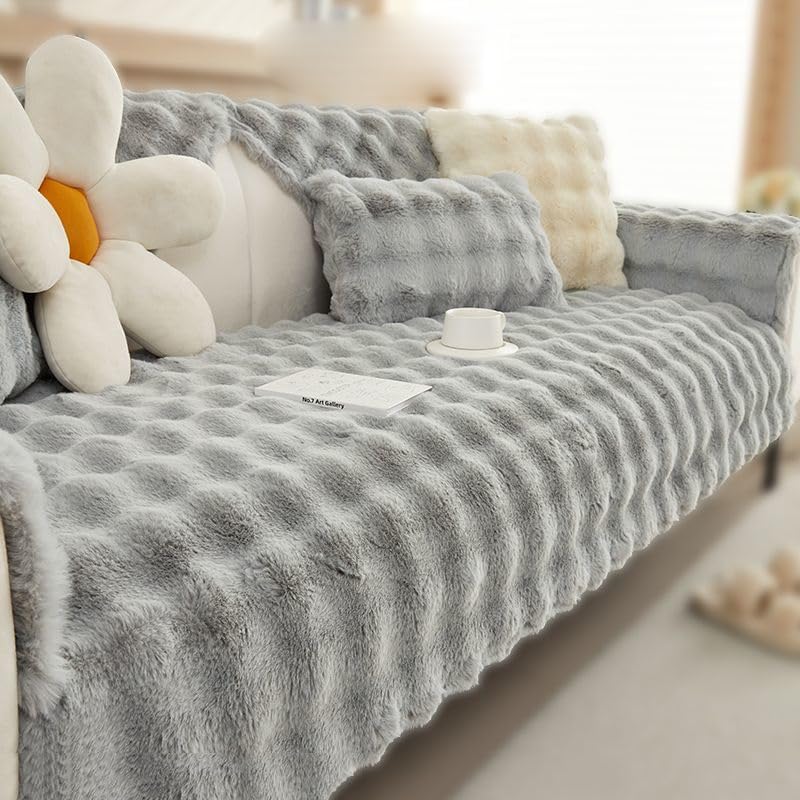 Protection de canapé antidérapante 70x120cm contre griffures chiens chats - Tissu lavable