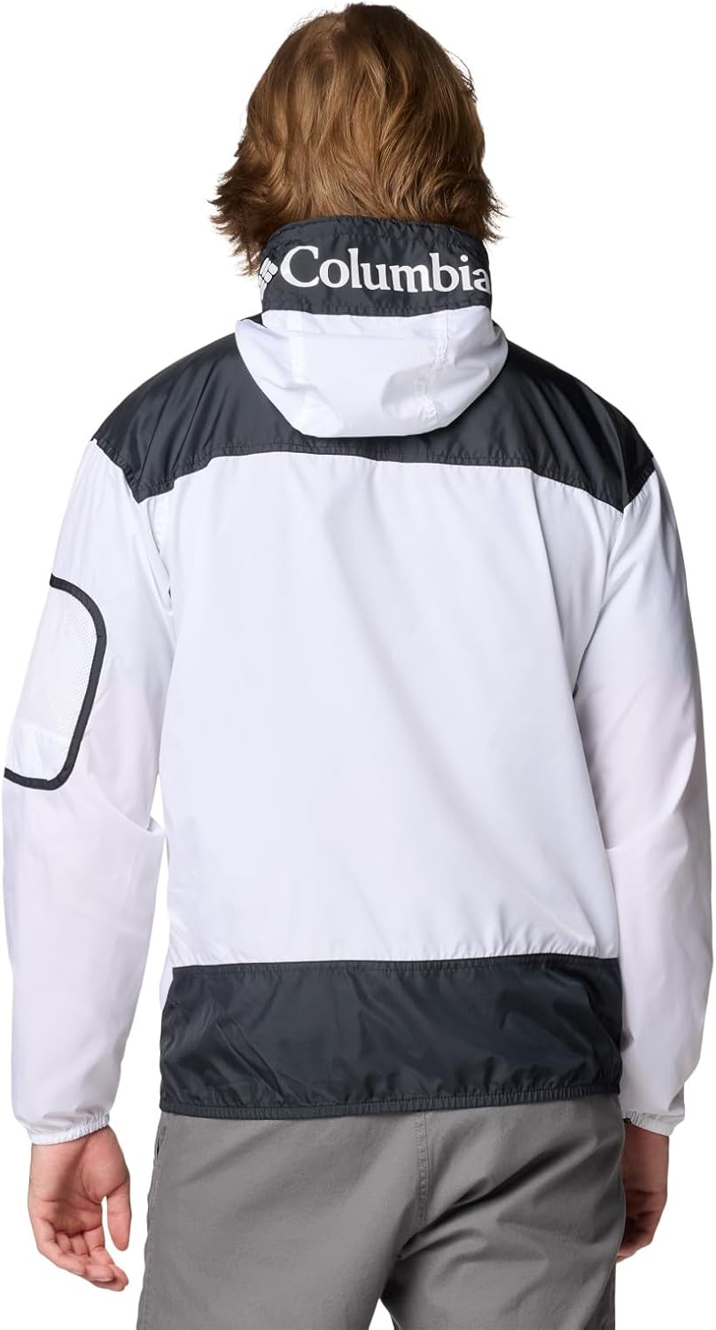 Columbia Challenger Windbreaker Giacca A Vento Challenger 2 Windbreaker M White/Black - Immagine 2