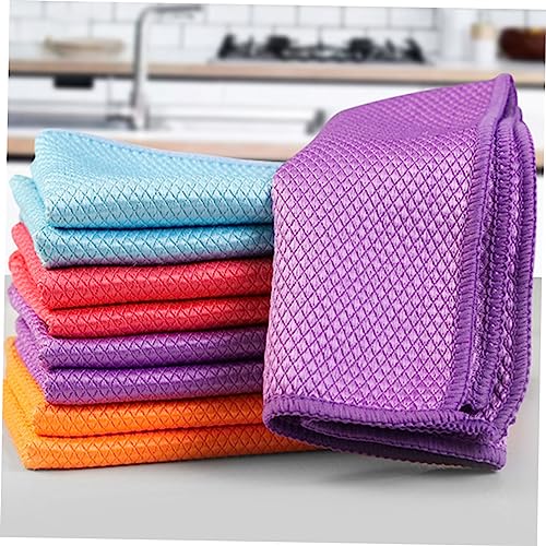 ULTECHNOVO 10 Pcs pano absorvente engrossado panos de cozinha panos de prato pequenos panos de limpe