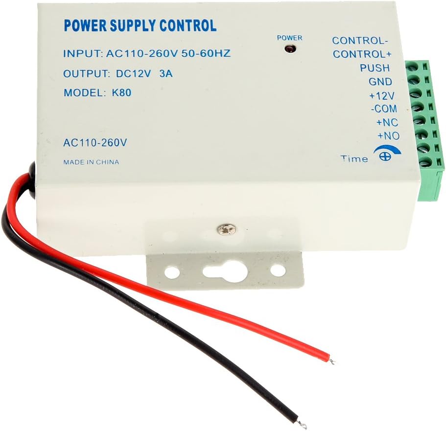 Door Entry Access Control System with K80 Control 3A DC 12V Power Supply Controller
