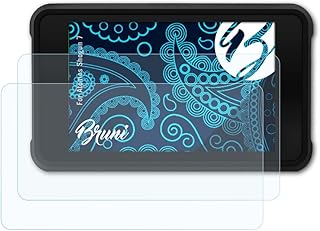 Bruni Screen Protector compatible with Atomos Shogun 7 Protector Film, crystal clear Protective Film (2X)