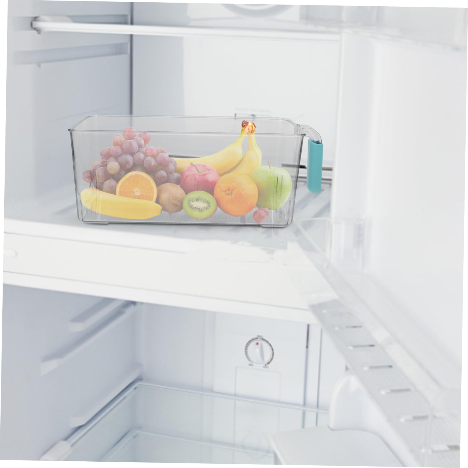 PRETYZOOM 3piezas Contenedor De Almacenamiento De Alimentos Tapa Caja De Organizador Para Refrigerador De Gran Capacidad Para Cocina y Conservación De Verduras y Frutas