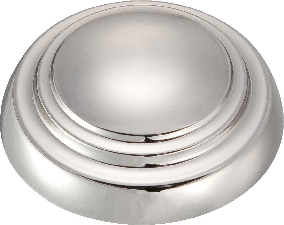 Minka-Aire F518-PN Flush Mount, 3 Silver / Pewter Blades Ceiling fan with 44 watts light, Polished Nickel