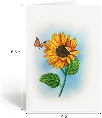 Miniatura 7 de Tarjeta de felicitación de girasol, tarjeta de cumpleaños para mujer, tarjeta de aniversario para esposa, tarjeta de feliz cumpleaños para mamá,