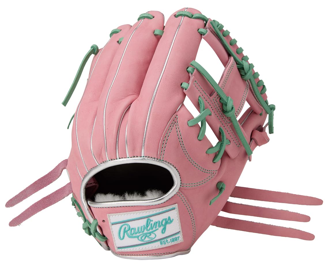 Rawlings 軟式用グローブ ピンク×ミント Amazon | ローリングス(Rawlings) 野球用 グラブ グローブ 軟式 [内