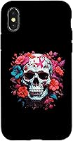 Vista 5 de Breast Cancer Skull Shirt For Women Sugar Skull Pink Ribbon Case for iPhone 16