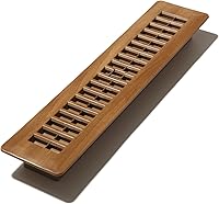 Vista 41 de Decor Grates PL410-WH Registro de piso de plástico de 4 pulgadas por 10 pulgadas, blanco