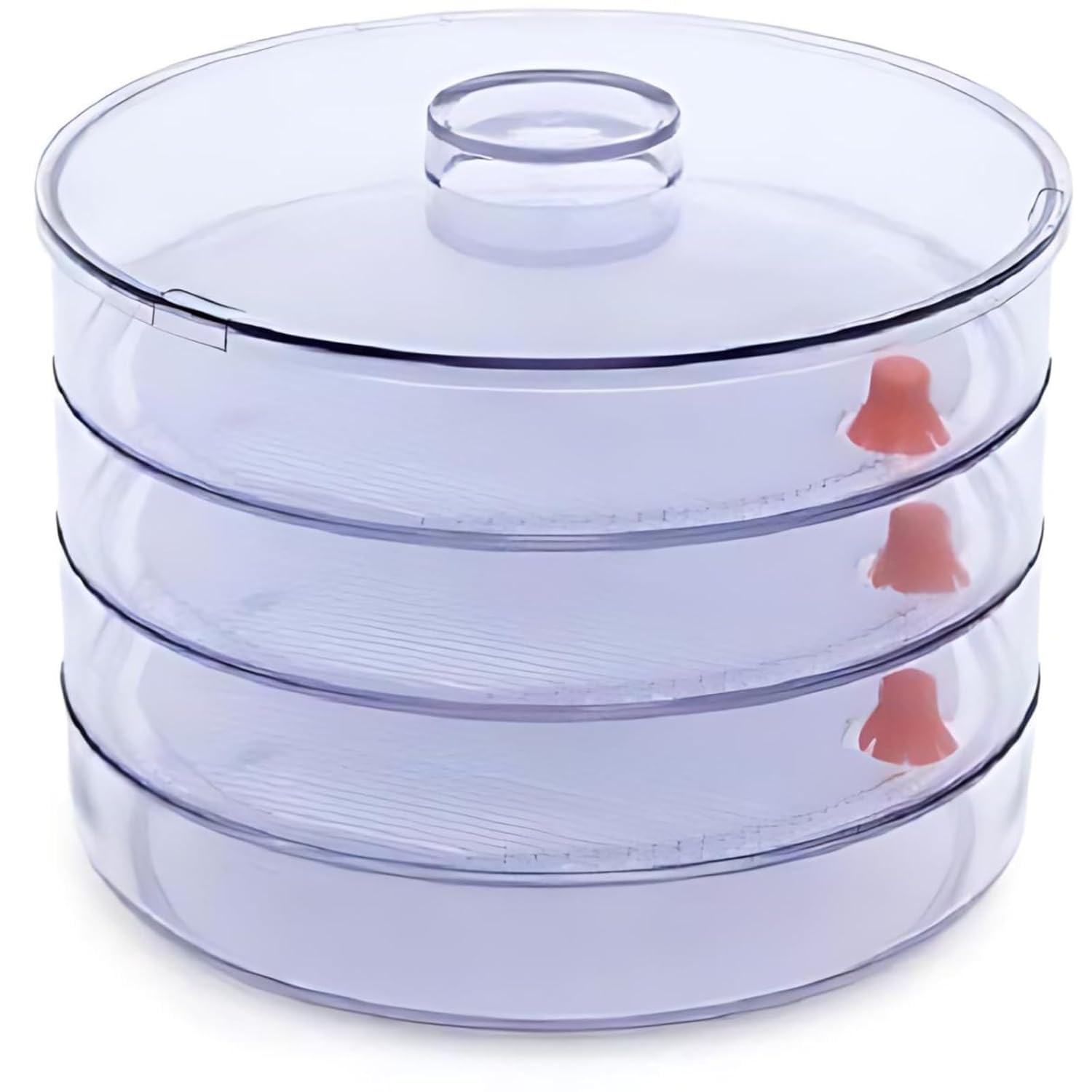 Sunox Plastic Sprout Maker 4 Layer – Home Sprouting Container with 4 Bowls for Beans and Seeds – Easy Daily Use Sprouter Tray for Fresh Edible Sprouts-picture-16