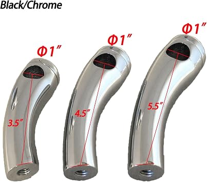 Handle Bar Riser For Kawasaki For Vulcan 900 For Classic For Custom (1 /25mm) Motorcycle Handlebar Risers Motorcycle Handle Bar Riser (Size : 3.5 inch Rise Chrome)