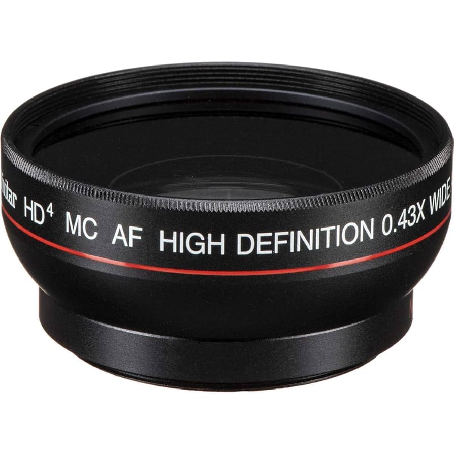 Amazon.com: Vivitar 49mm 0.43x Wide Angle Attachment Lens