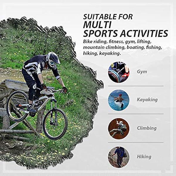 Arltb Fietshandschoenen (3 maten 3 kleuren) Fiets Fietshandschoenen Wanten Volledige Vinger Pad Ademend Lichtgewicht Voor Fietsen Mountainbike Motorfiets Gratis Cyclus BMX Lifting Fitness Klimmen