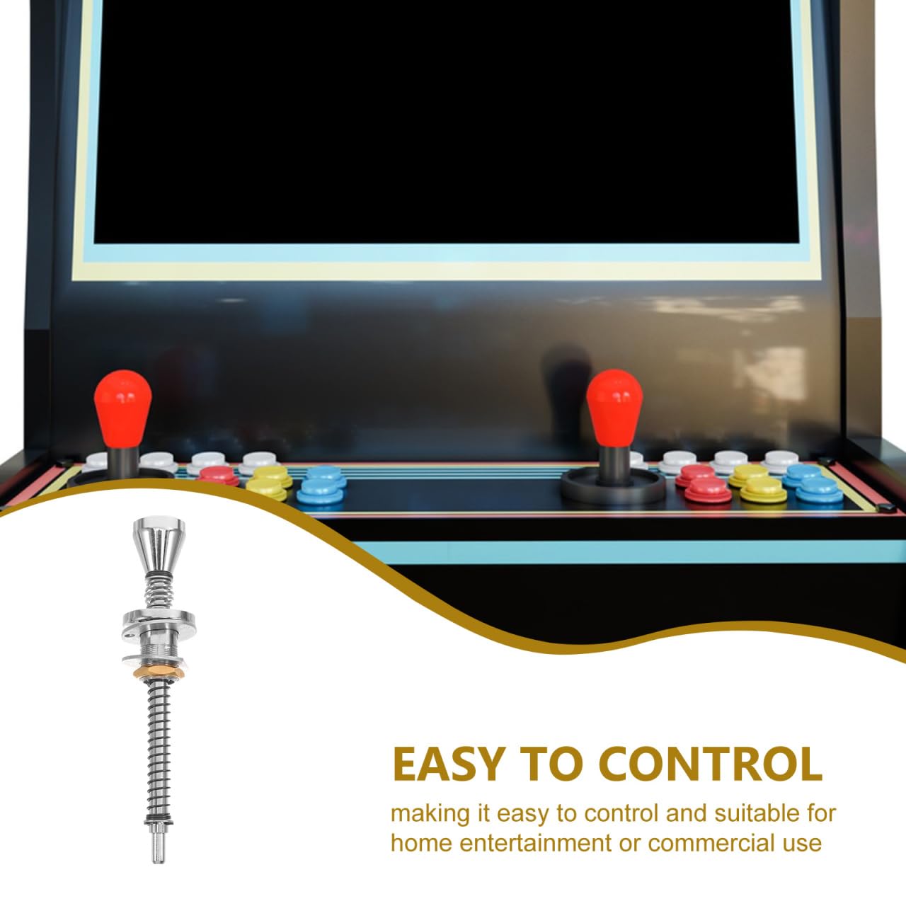 SUPVOX Leva Flipper Accessori Macchina Da Gioco Flipper Gioco Di Tiro Al Flipper Sfera Subacquei In Lega Silver