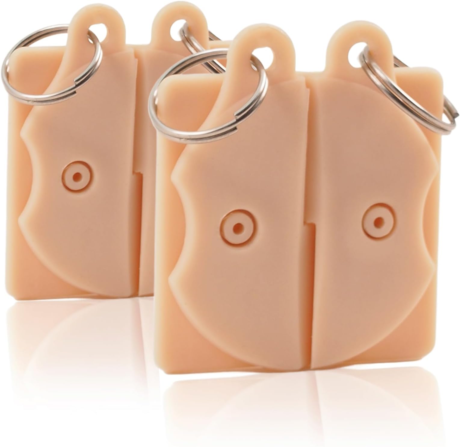 Yawarakai 2 Pieces Backpack LockButterfly LockZipper