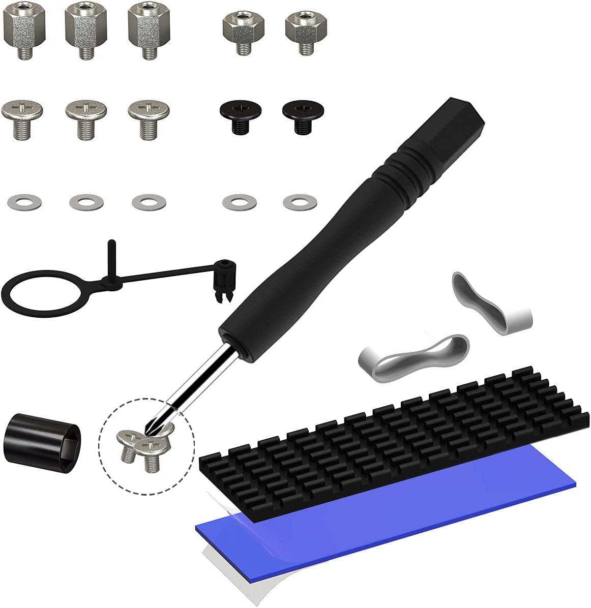GutsParker M.2 Standoff and Screw for M.2 Drives Electronics