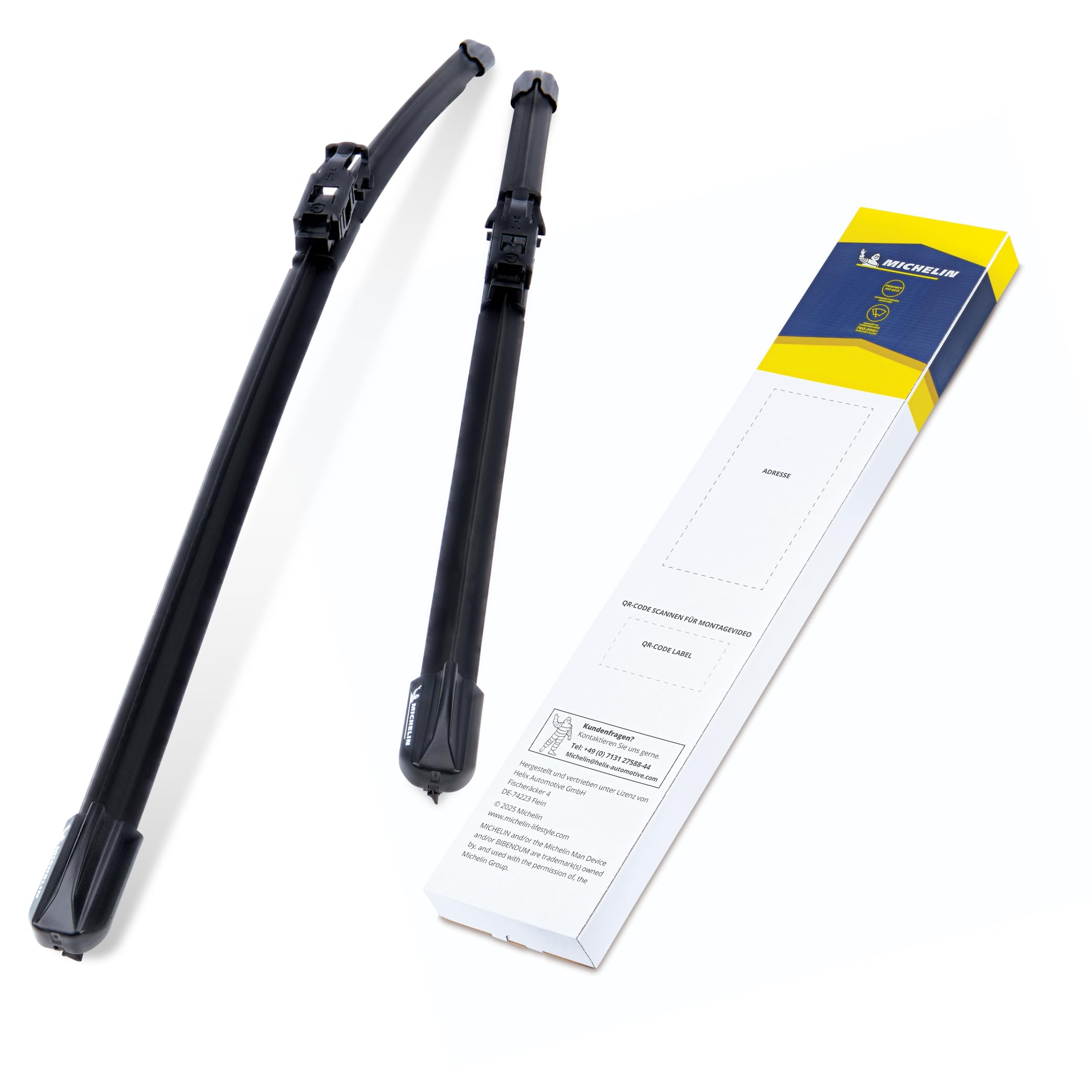 MICHELIN Perfect Fit 269 Scheibenwischer Set Front | Dacia Logan III, Dacia Sandero III/Sandero III Stepway| 600/400mm | Scheibenwischer vorne | Nachhaltige Verpackung