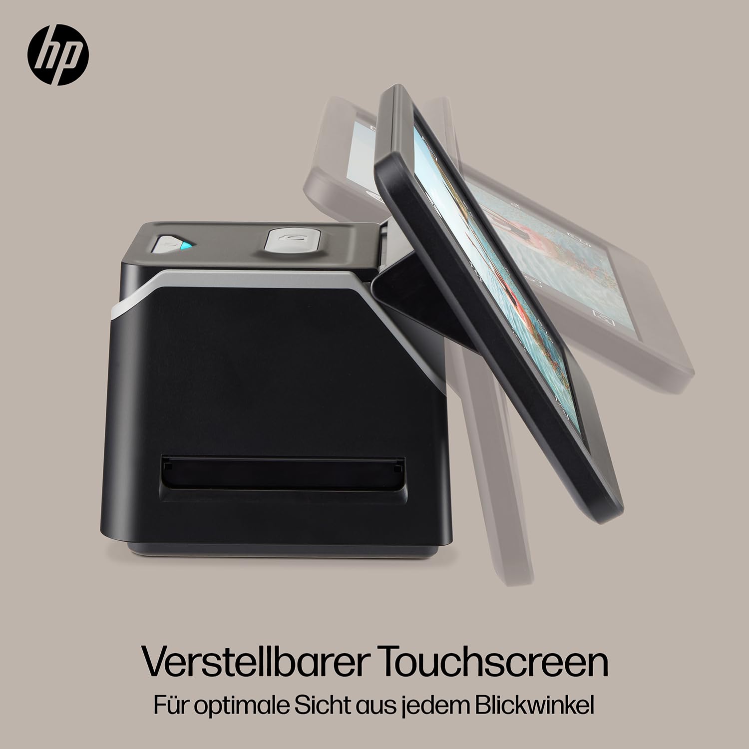 HP FilmScan Touchscreen Film & Diascanner Digitizer 7 Zoll LCD-Bildschirm 22MP JPEG 135 126 110 Film