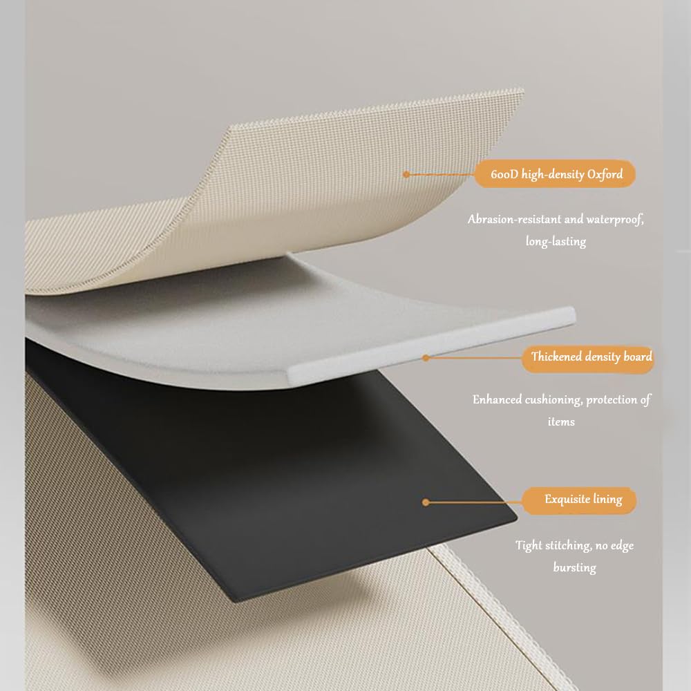 Organizador de maletero de coche, plegable, impermeable, organizador de carga multicompartimento, capacidad de 60 litros para almacenamiento automotriz y organización de vehículos