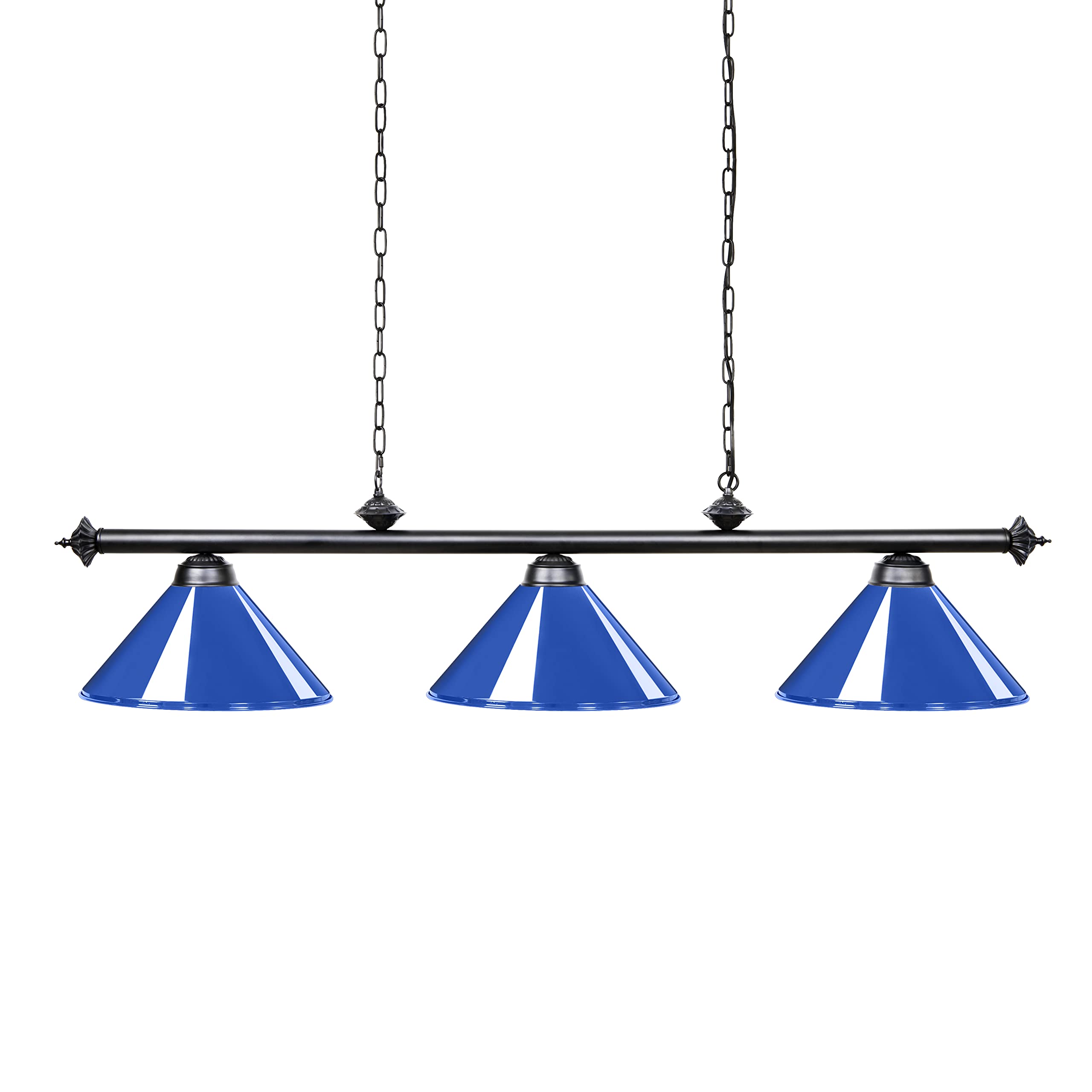 Wellmet Light for Pool Table 7ft/8ft/9ft, Vintage Kitchen Light for Man Cave, Kitchen, Dining Room, Bar