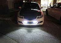 Vista 4 de iJDMTOY Xenon - Kit de luz diurna LED de alta potencia de 18 W, con arnés de cable de relé, ajuste universal compatible con automóvil, camión, SUV