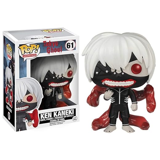 Funko Pop Anime: Tokyo Ghoul Ken Action Figure,Multi-Colored Vaulted #61