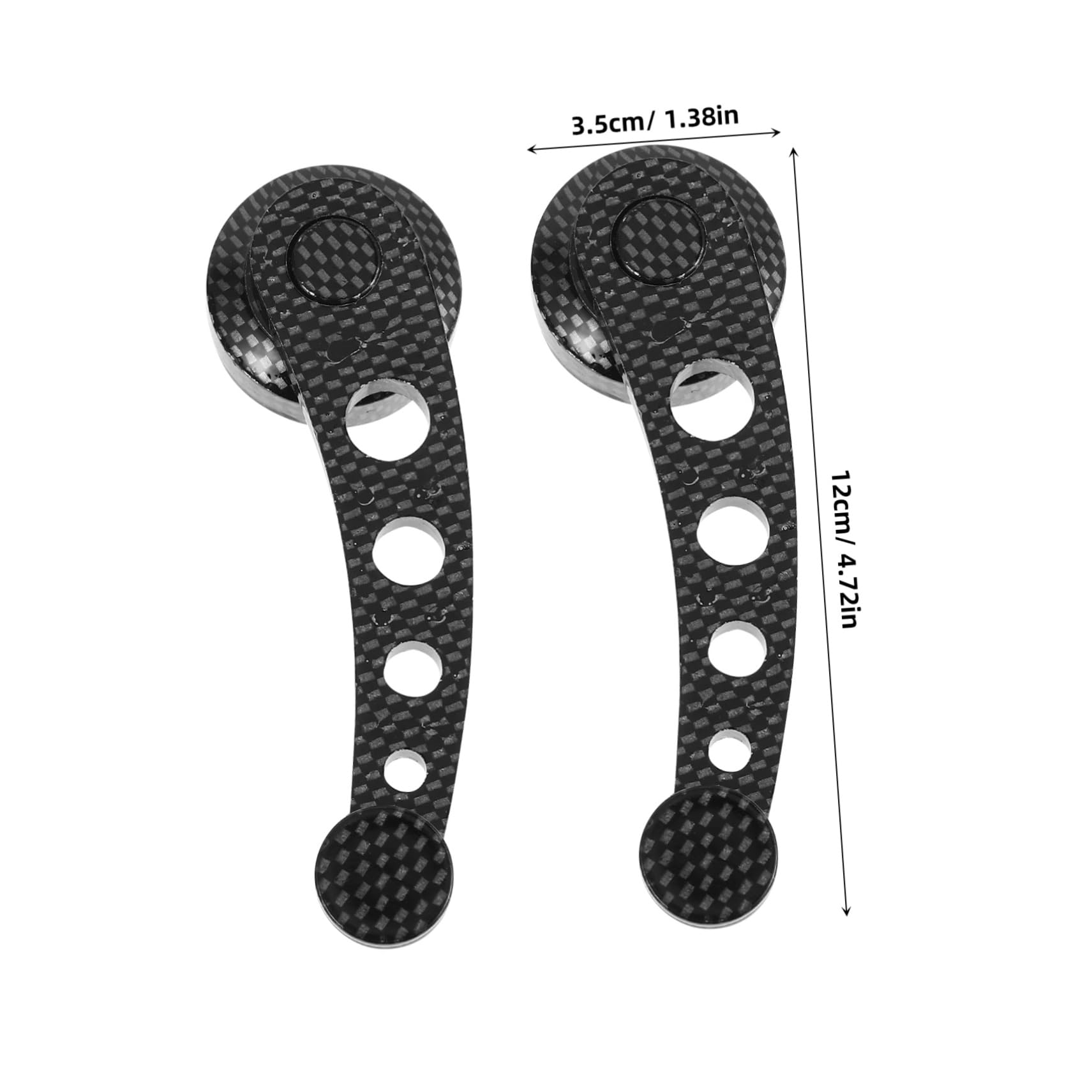 FUNOMOCYA Metal Window Handle Crank Risers for Trucks Car Manual Window Crank Handle Easy to Use