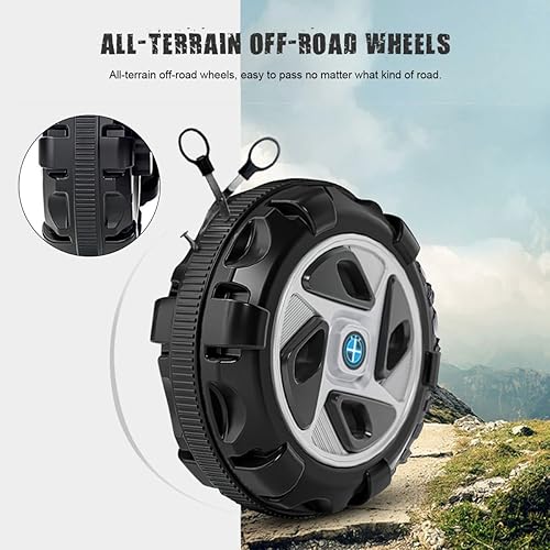 Miniatura 7 de ATV eléctrico para niños de 6 V, 4 ruedas con faros LED, juguete de paseo Bluetooth