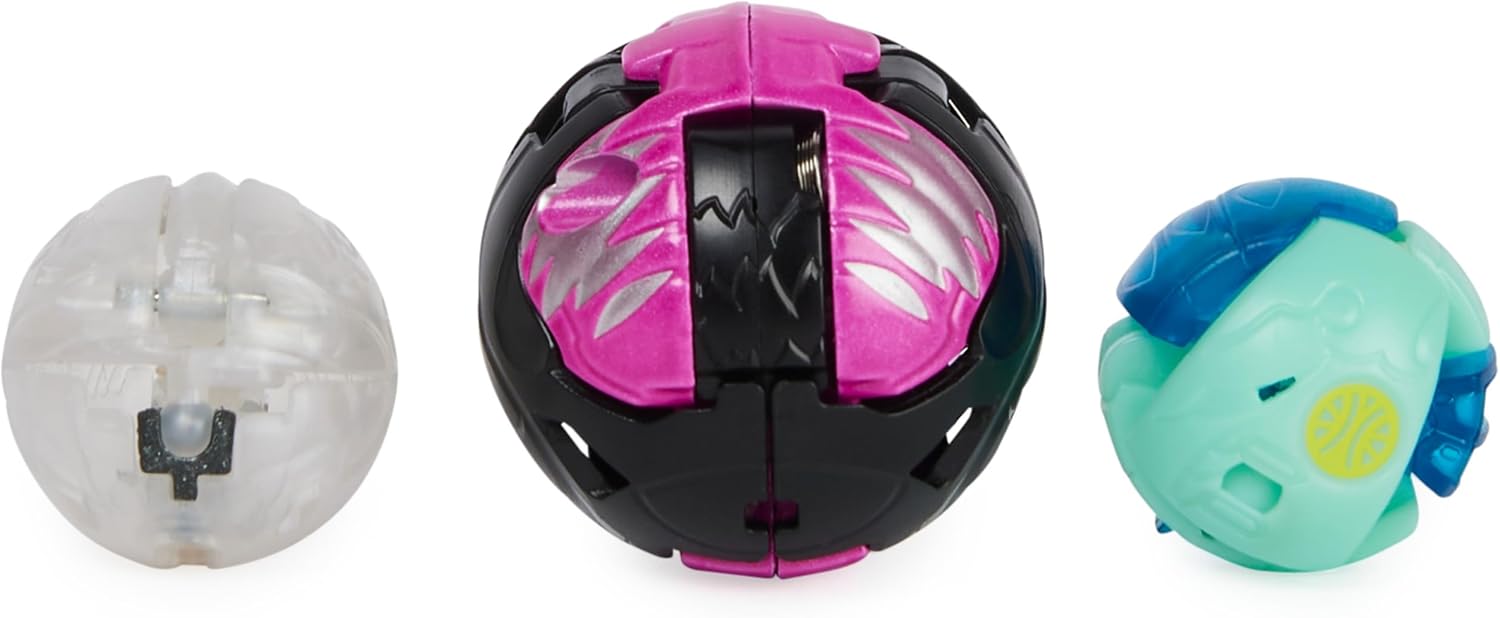 Bakugan Evolutions, Neo Pegatrix with Nano Blade and Siphon Platinum Power Up Pack, True Metal Action Figure, 2 Nanogan, 2 Bakucore, 2 Ability Cards