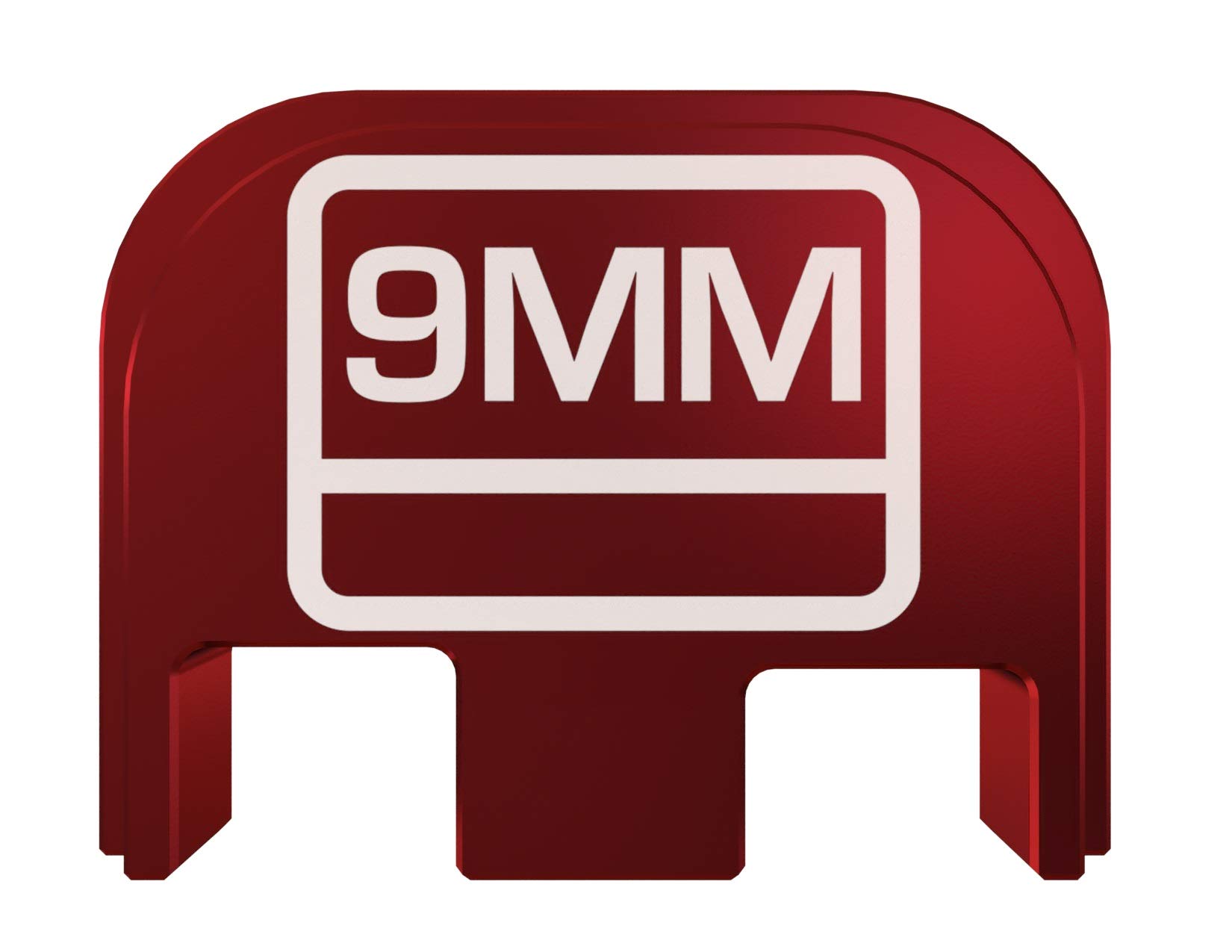 Rowe Tactical Rear Slide Cover Back Plate for Glock Gen 1-5 - Red 9MM- for Glock G17 G19 G21 G22 G23 G24 G26 G27 G29 G30 G31 G32 G33 G34 G35 G36 G37 G38 G39 G40 G41 G45