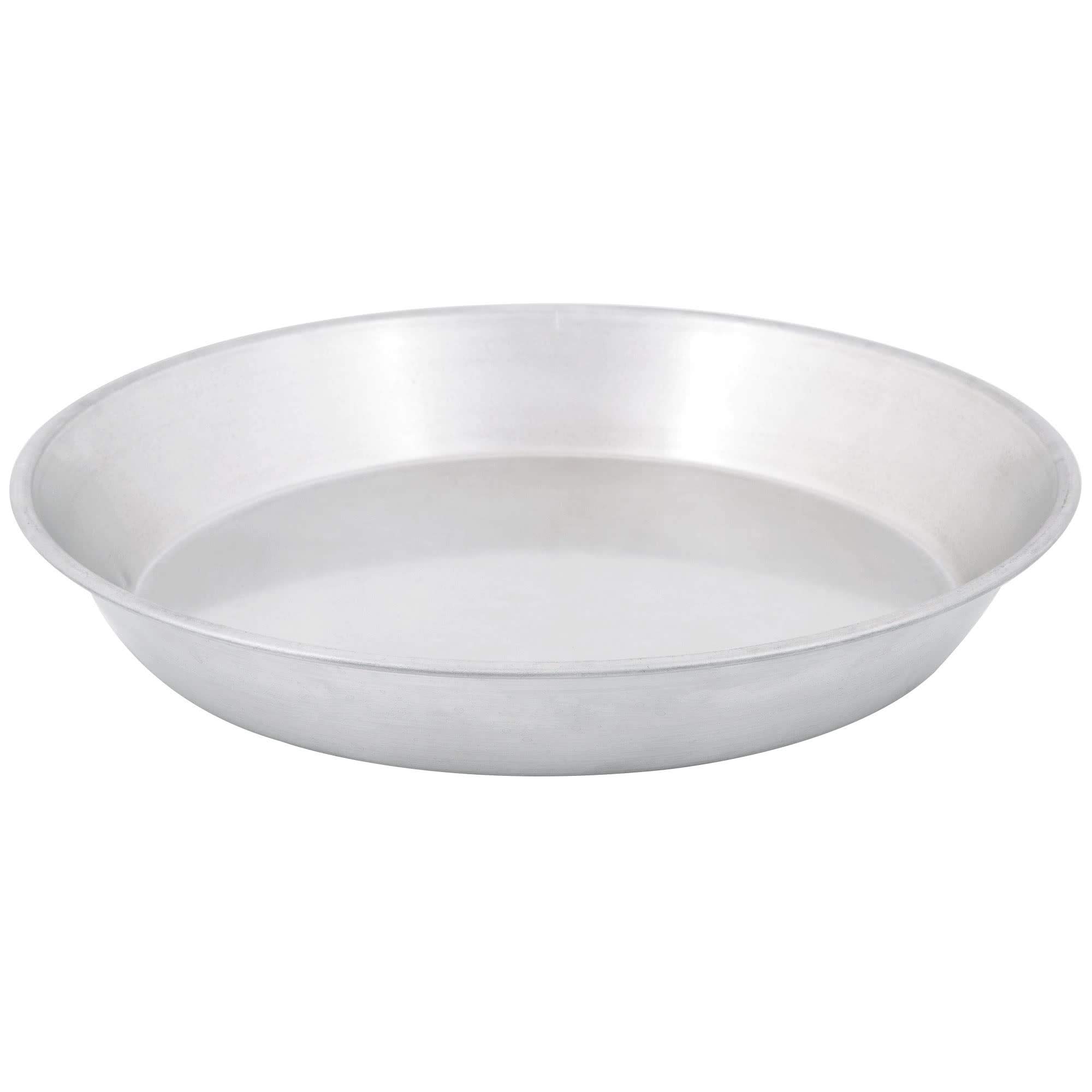 Bandeja de metal de aluminio de 10 pulgadas, calibre 21, grado comercial, juego de 10