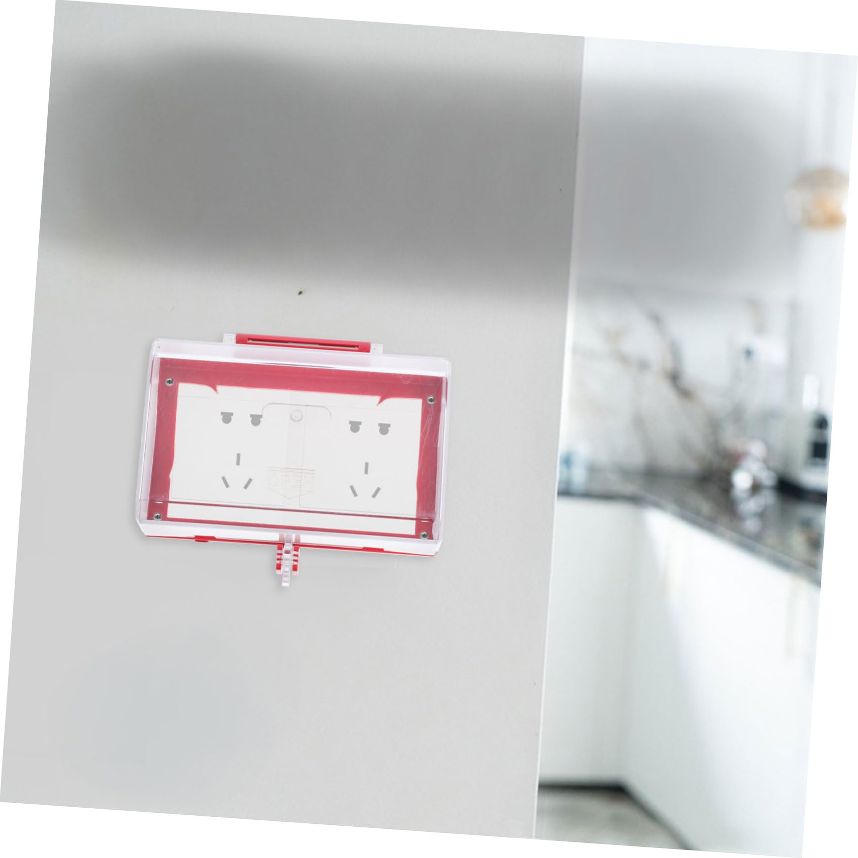 Lot De 4 Cache-Prises Électriques De Sécurité Pour Interrupteur Mural Étanches Pour Bébé