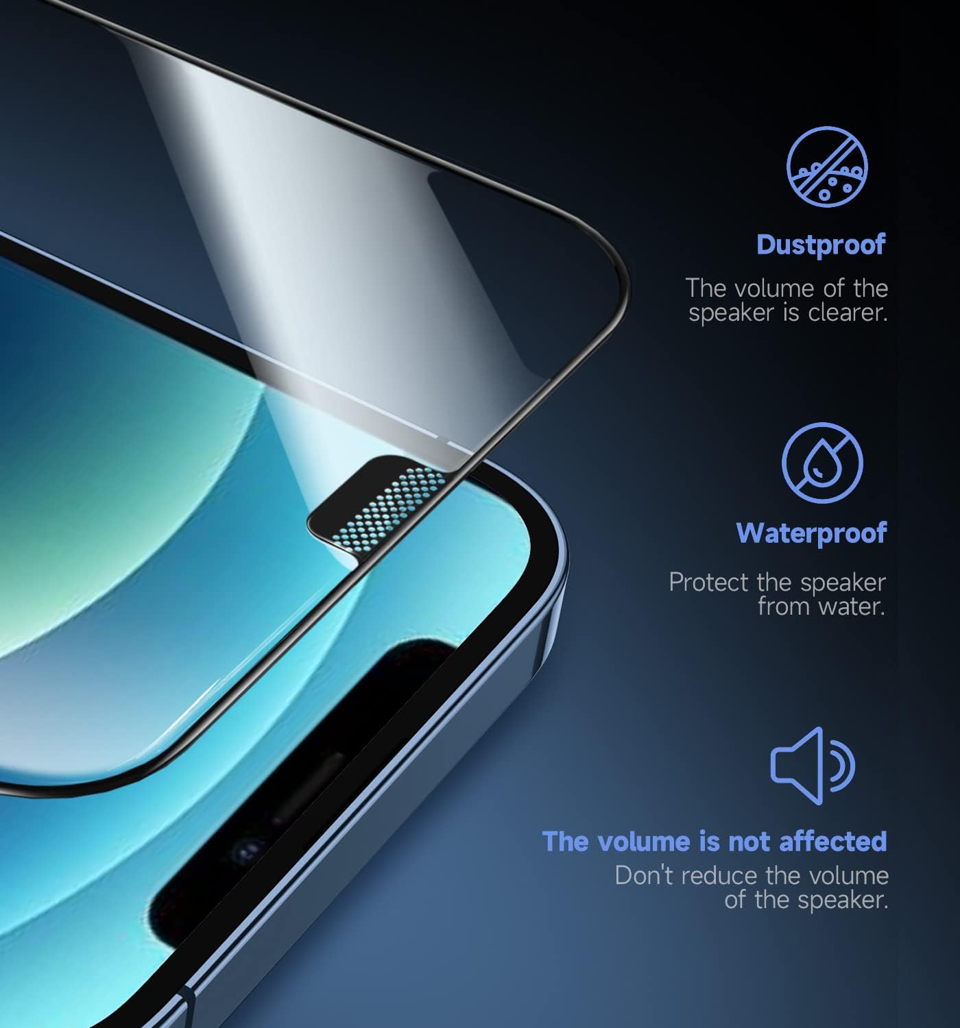MAGIC JOHN 2 Pack for iPhone 12/iPhone 12 Pro 6.1 inch Tempered Glass Screen Protector, Auto Dust-Elimination Installation - Image 4
