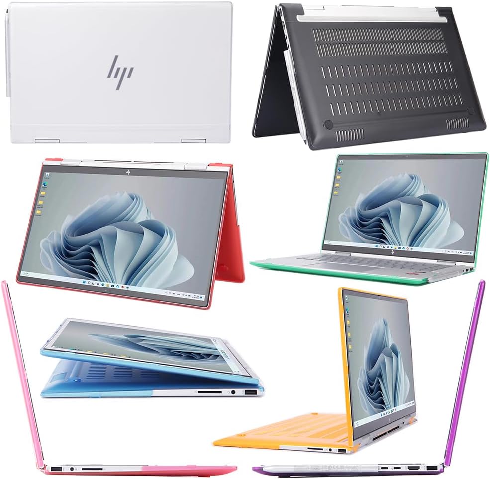 mCover Case ONLY Compatible for 2023~2024 15.6" HP Envy x360 15-FE0000 (Intel CPU) / 15-FH0000 (AMD CPU) Series Laptop (NOT Fitting Any Other HP Models) - Clear - Image 6