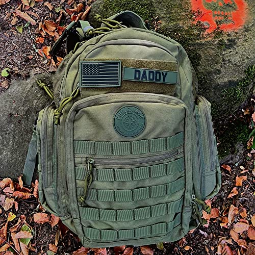 Phil & Jack Dad Diaper Bag Backpack, Baby Diaper Bag With Changing Station, Tactical Military Style, Womens Mens Diaper Bag (Military Green) #TOP5
