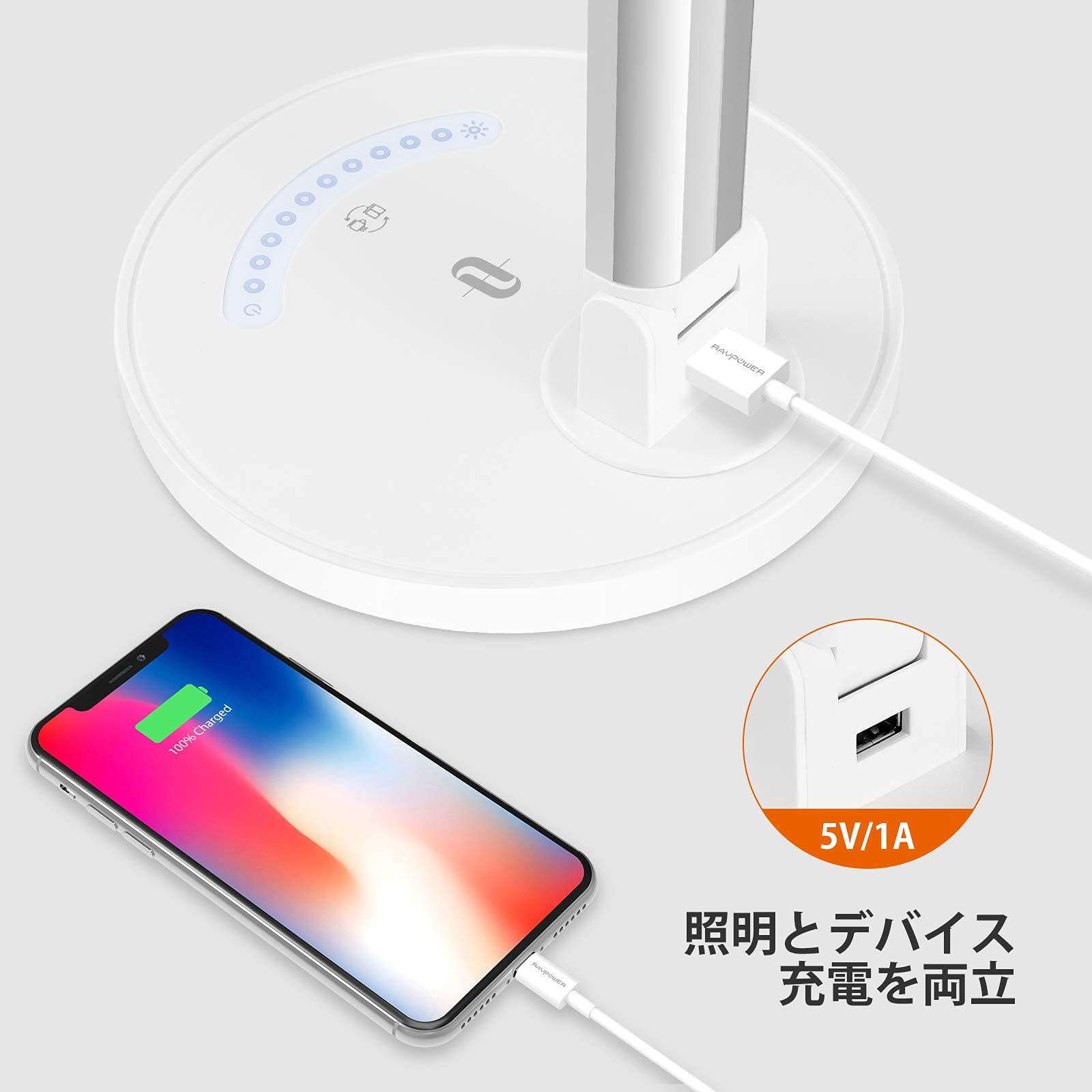 Amazon.co.jp: デスクライト LED 目に優しい 電気スタンド 省エネ 学習