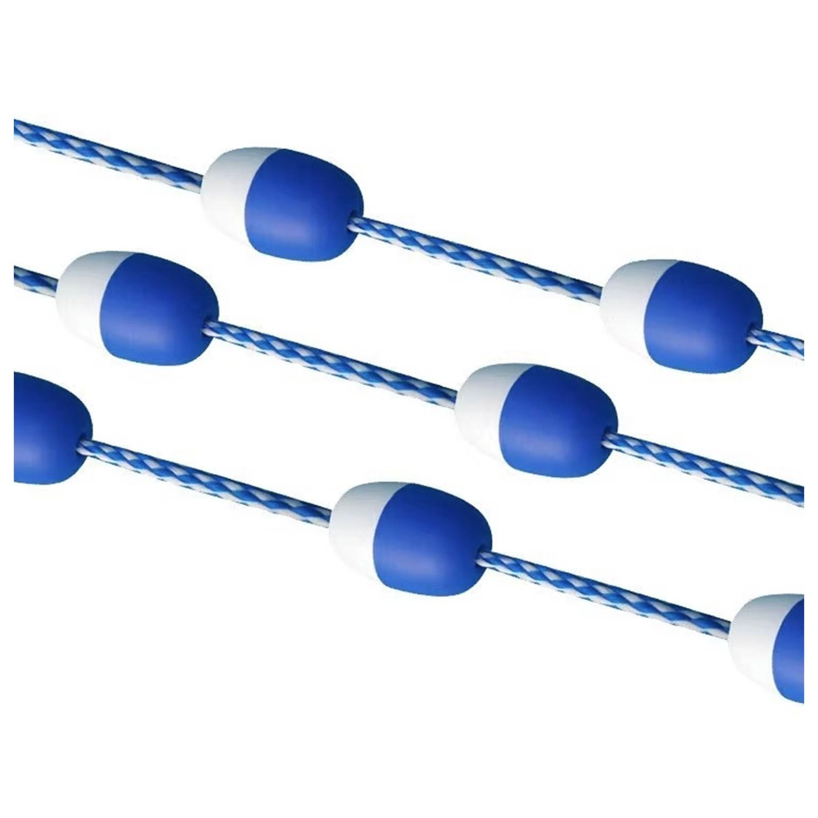 GJMSSMY 30ft-60ft Pool Safety Divider Lane Line Pool Safety Divider Pool Rope Float Pool Rope Lane Line Swim Divider for Swimming(Blue,9m/30ft)