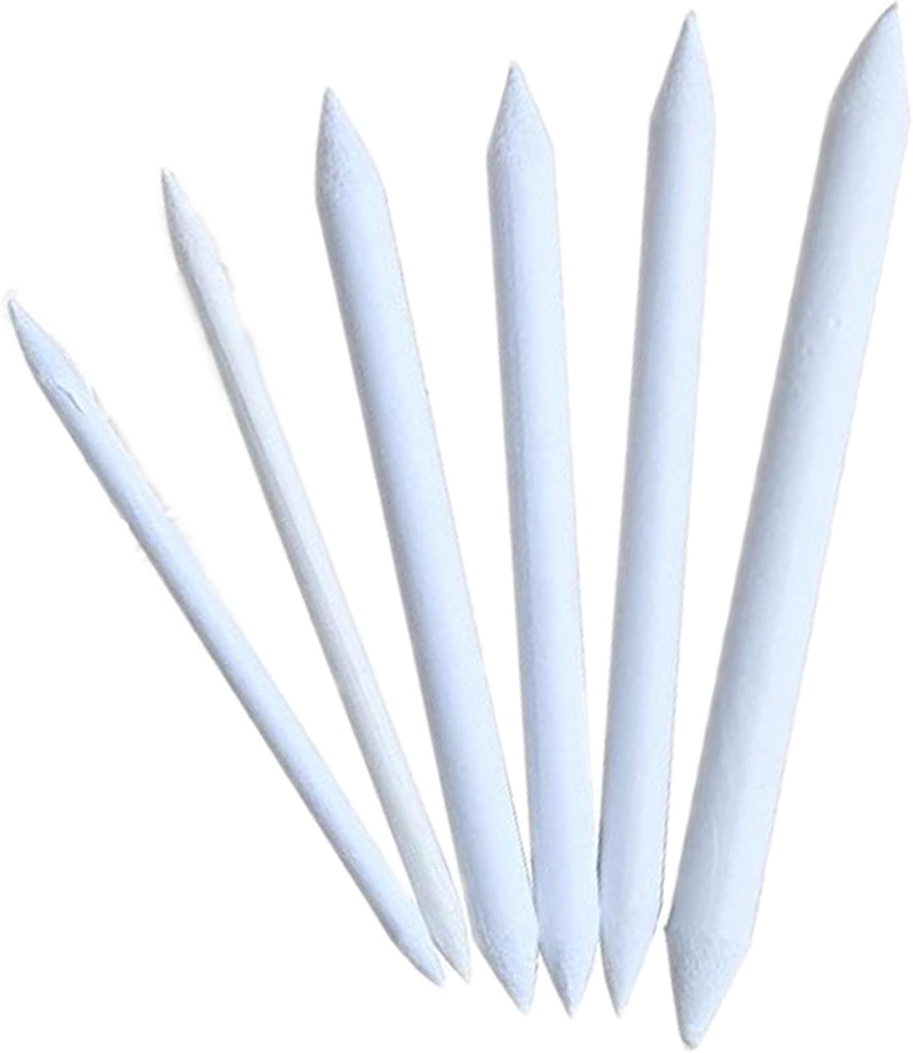 inherited 6pcs Blending Stumps and Tortillons Set, Art Blenders Sticks