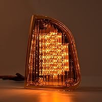 Vista 2 de G-PLUS 2 luces LED ámbar de señal de giro compatibles con Kenworth 2008 y mayores K300 T300 T330 T600 delantera izquierda y derecha marcador lateral