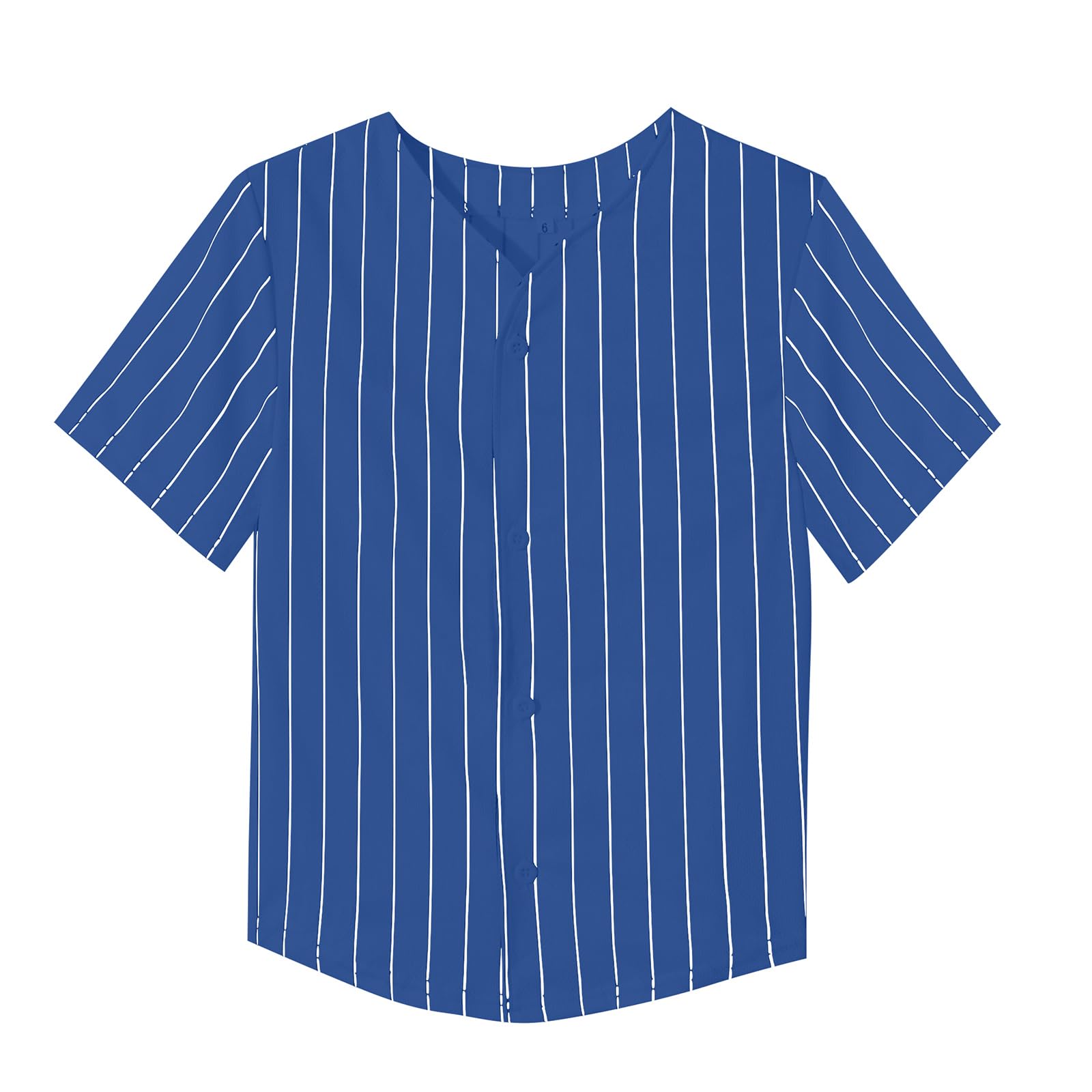 Yuji Itadori Kids Baseball Jersey Button Boys Short Sleeve T-Shirts Hip Hop Fashion Casual Sports Solid Color Shirt