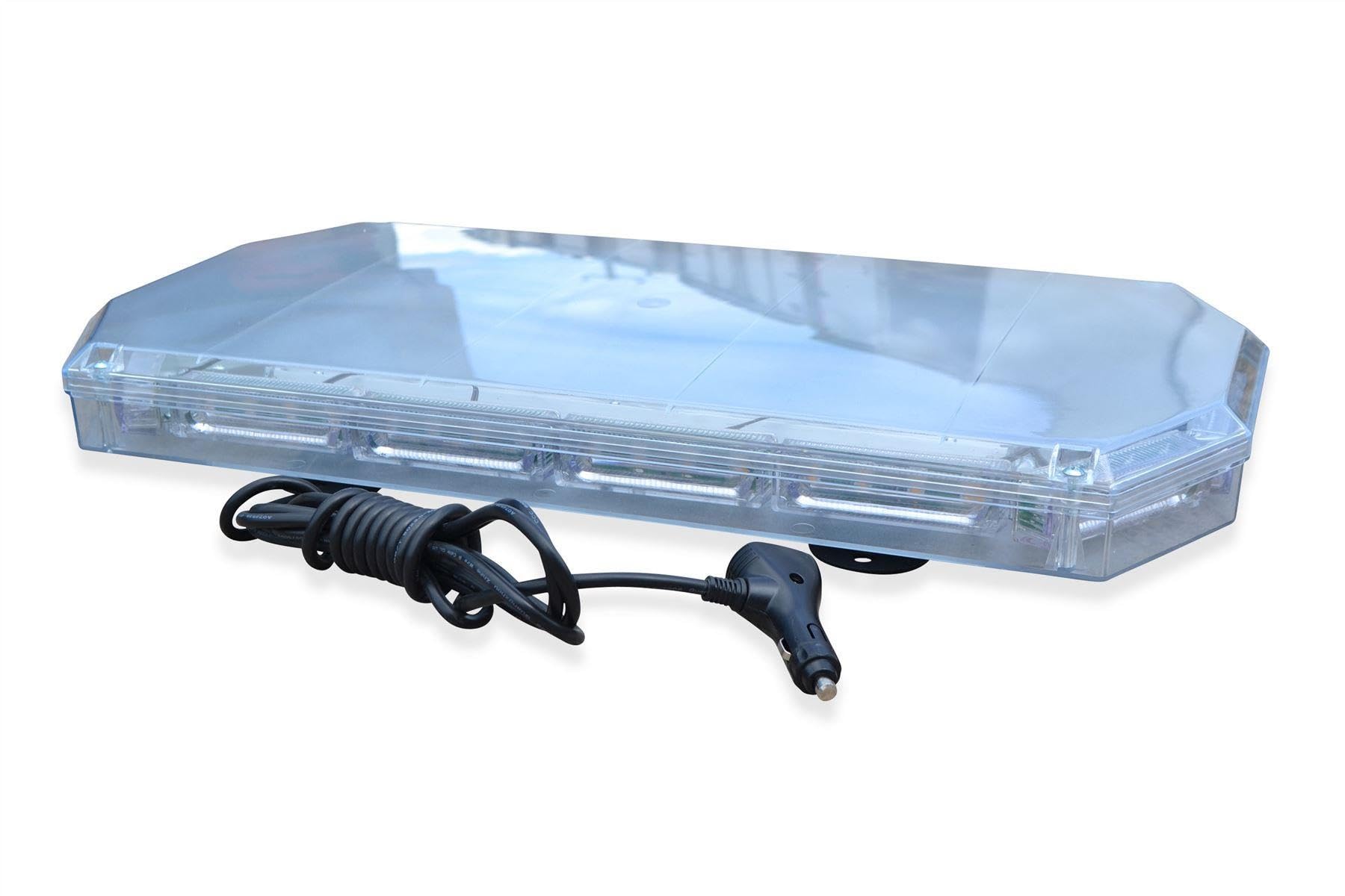 4 LED Strobo Lampeggiante Recupero Barra 12V Ambra Camion Faro - Foto 5